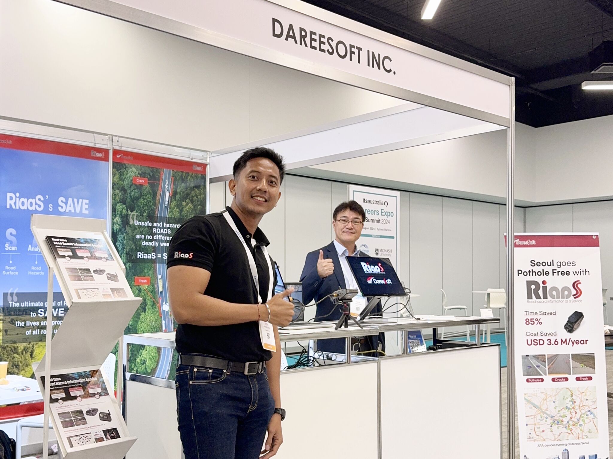 Dareesoft Showcases Groundbreaking RiaaS at ITS Australia Expo Summit 2024